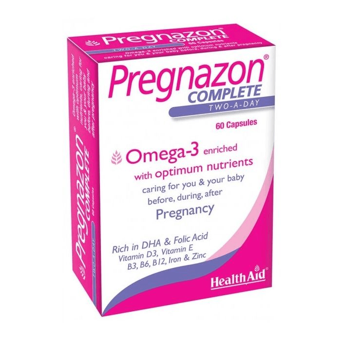 Health Aid Pregnazon Complete Two A Day 60'S