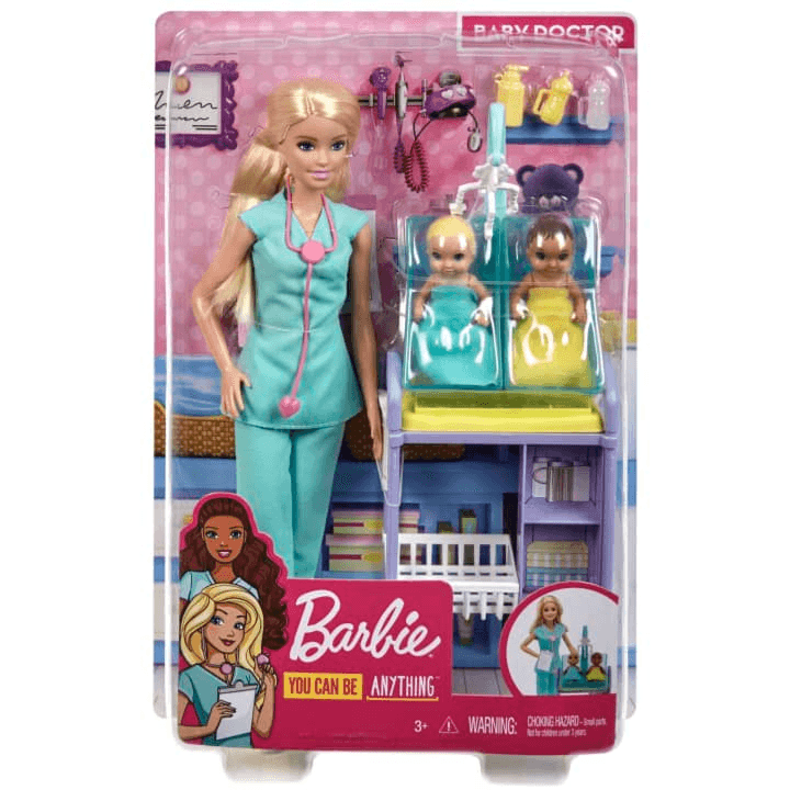 Barbie Careers Baby Doctor Playset With Acessories