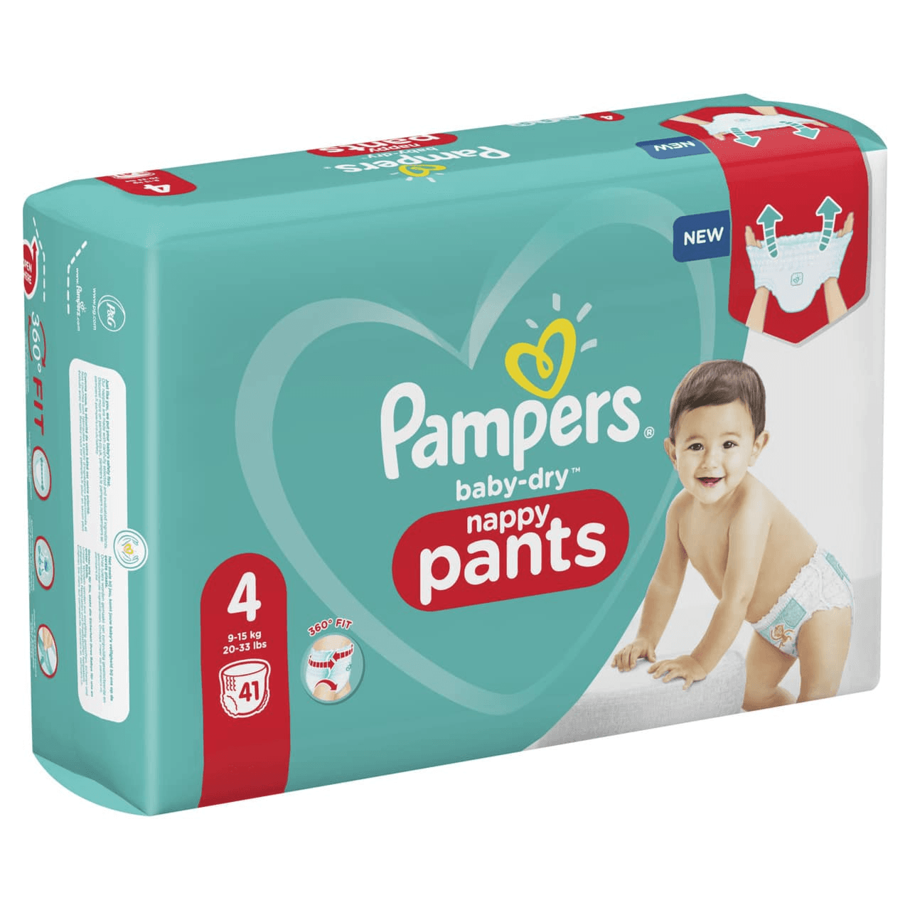 Pampers Baby Dry Pants Size Four 41 Pants