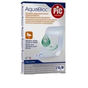 Pic Aquabloc Impermeabile Water And Bacteria Proof Barrier Plaster 15*10cm Ref-02026013  5 Pieces