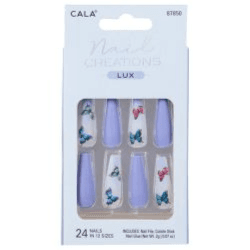 Cala Nail Creations Ref-87850  24 Nails In 12 Sizes