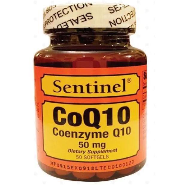 Co Q 10 Sentinel 50 Mg 50 Softgels 111025