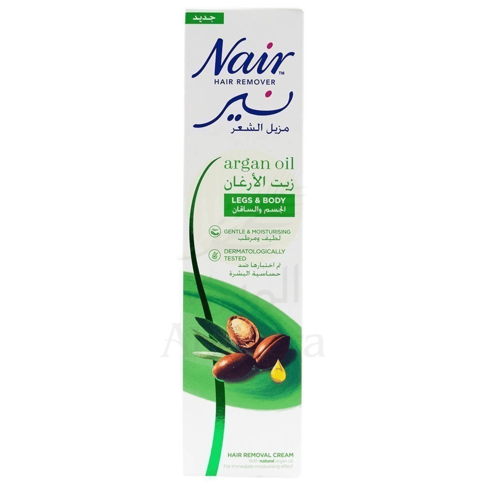 Nair Hair Removal Cream Gentle And Moisturizing With Argan Oil 110ml