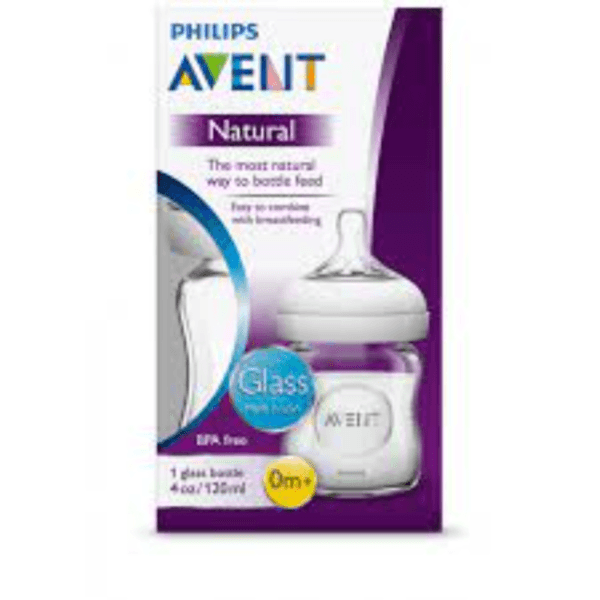 Philips Avent Natural 2.0 Glass Bottle 120ml