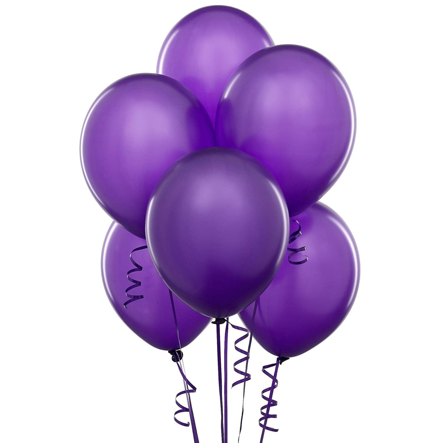 Latex Balloons for Party Pack of 25 Purple Color