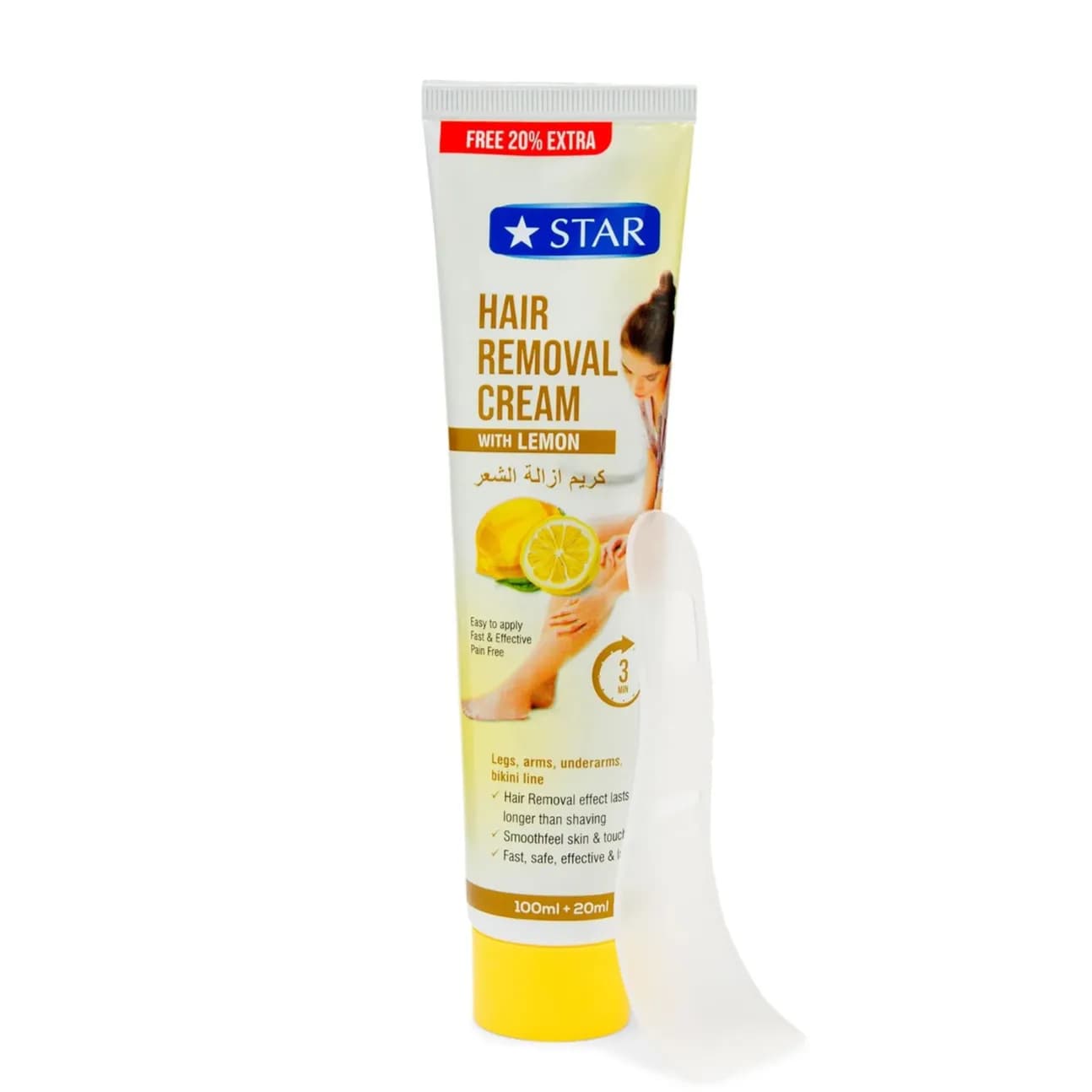 Star Hair Removal Cream with Lemon 120 ml