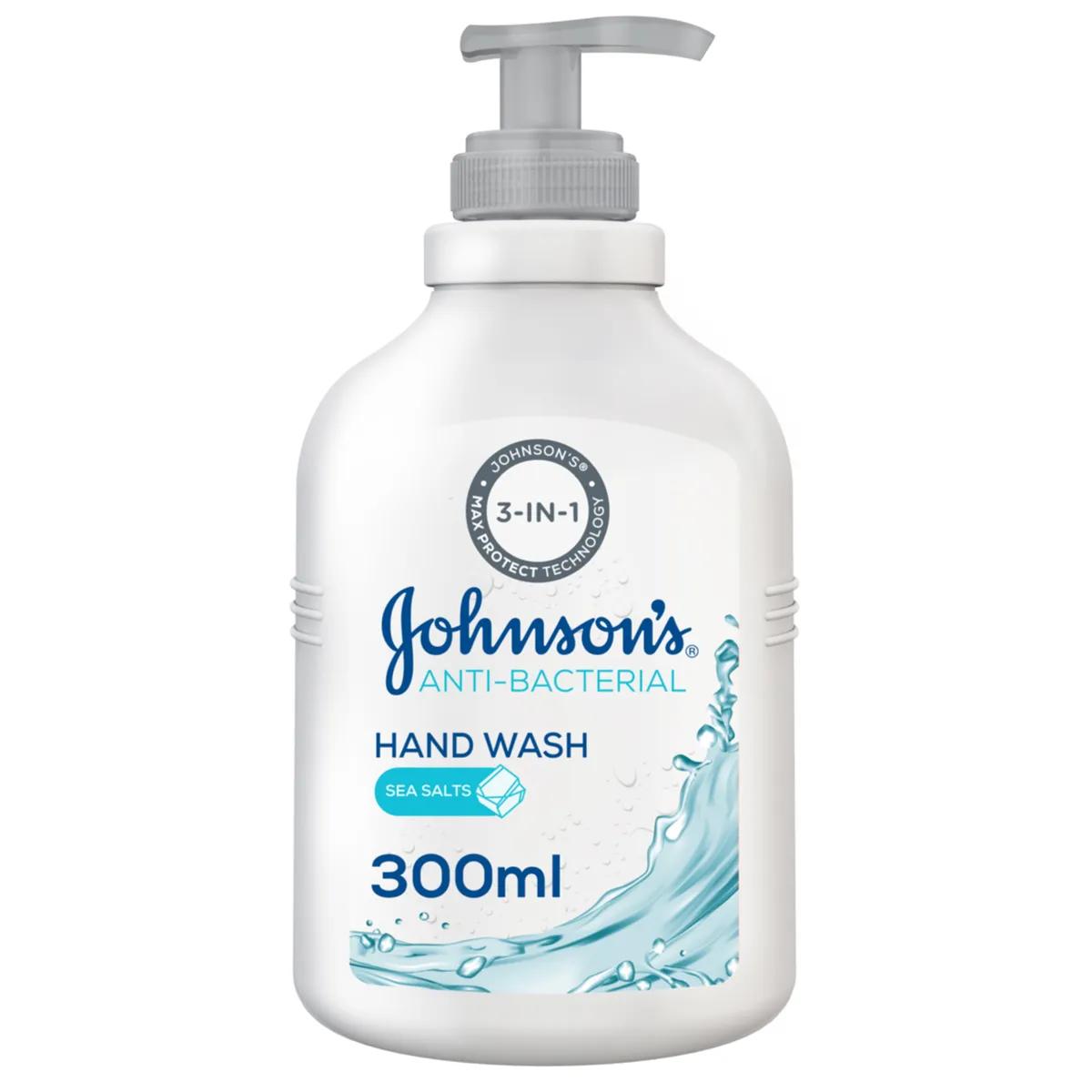 Johnsons Anti-bacterial Hand Wash Sea Salts 300ml