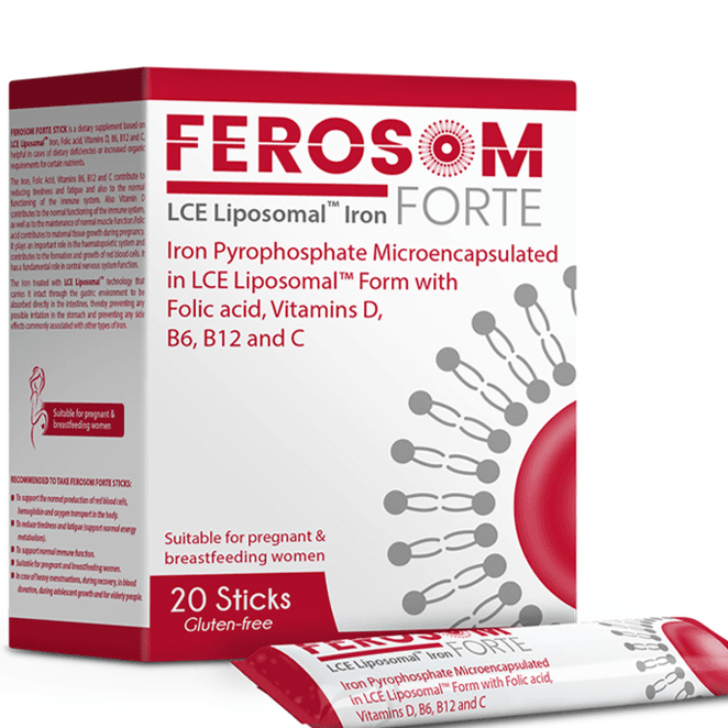 Ferosom Forte Sticks 20's