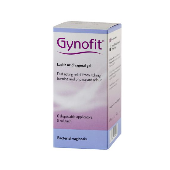 Gynofit Lactic Acid Vaginal Gel 6 X 5ml