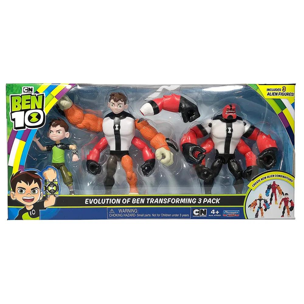 Ben 10 Evolution Of Ben Transforming 3Pk