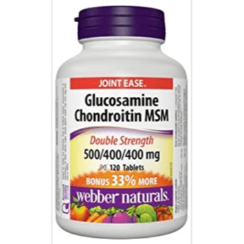 Webber Naturals Glucosamine Chondroitin Msm 120's