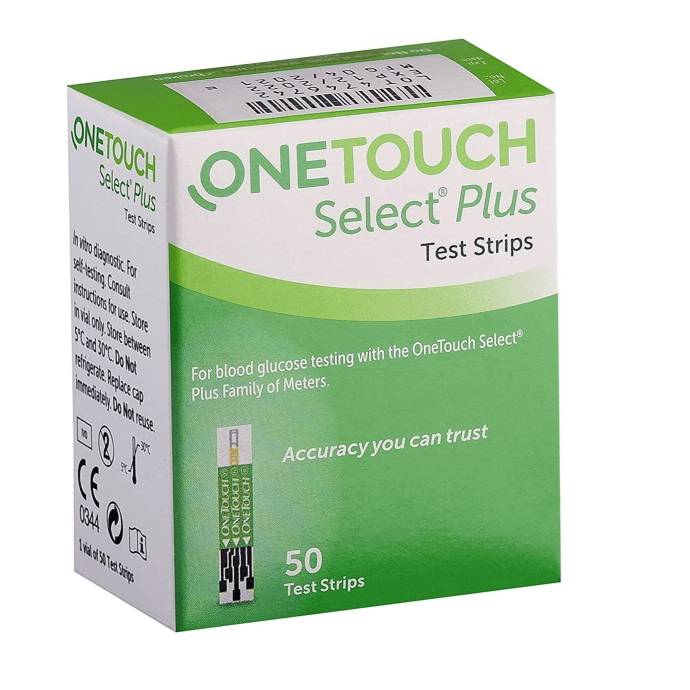 Onetouch Select Plus - 50 Strips