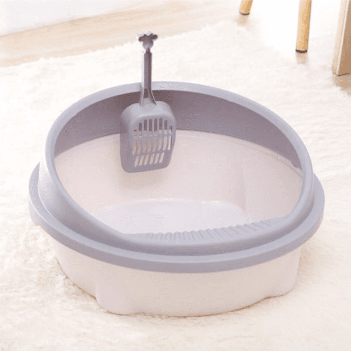 Top Open Litter Box With Scoop Large