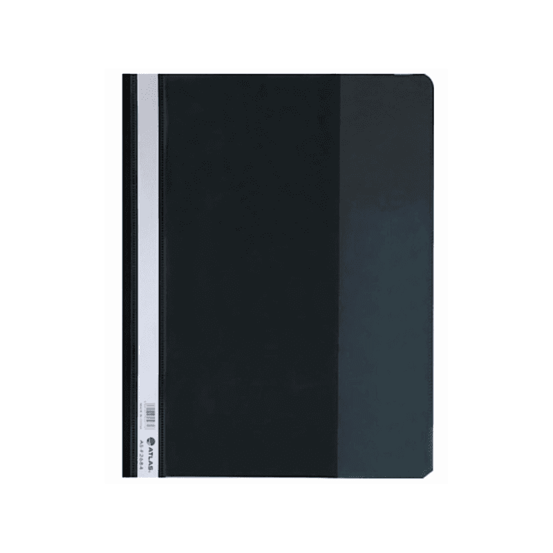 Atlas Paper & Document File A4 - Black