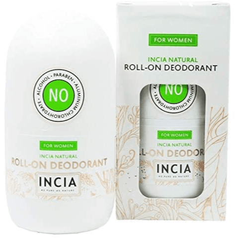 Incia Roll On Deodorant For Women Natural