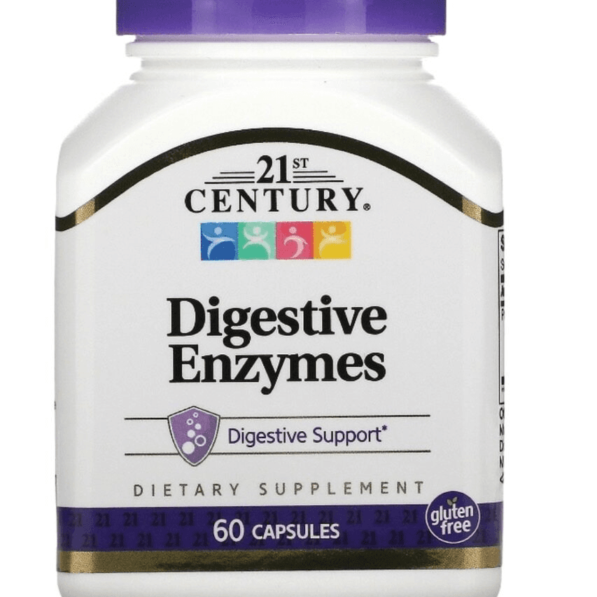 21St Century Digestive Enzyme 60 Cap