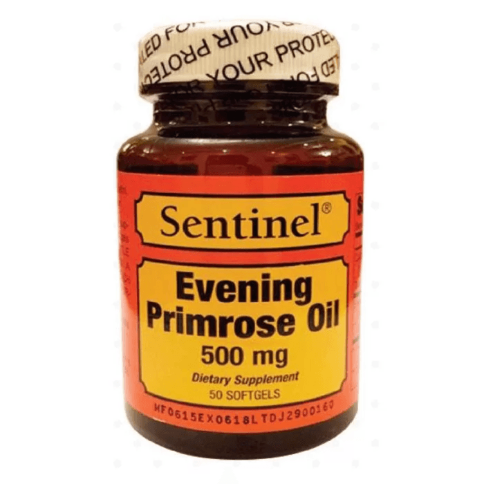 Sentinel Evening Primrose Oil 500mg Softgel 50 Capsules