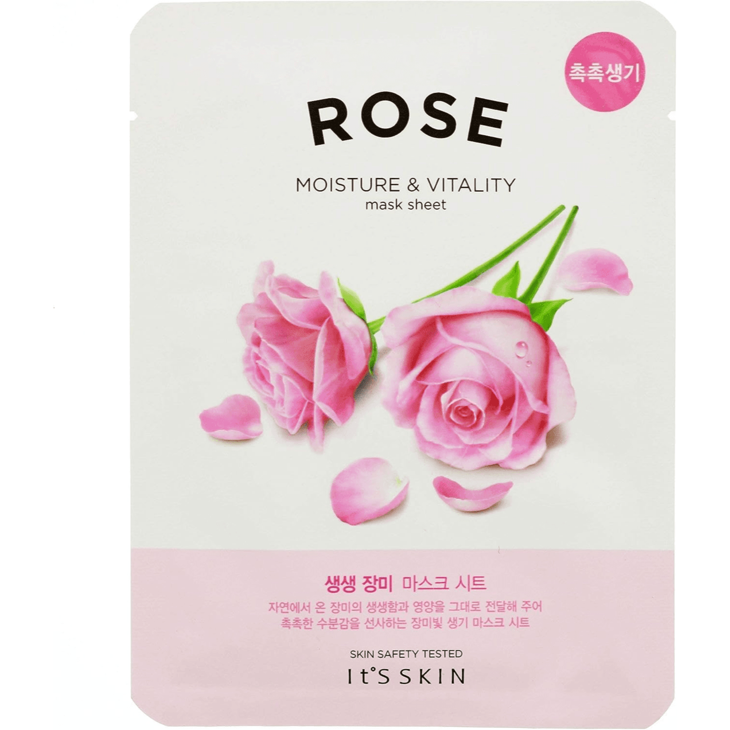 It's Skin Rose Moisture And Vitality Mask Sheet