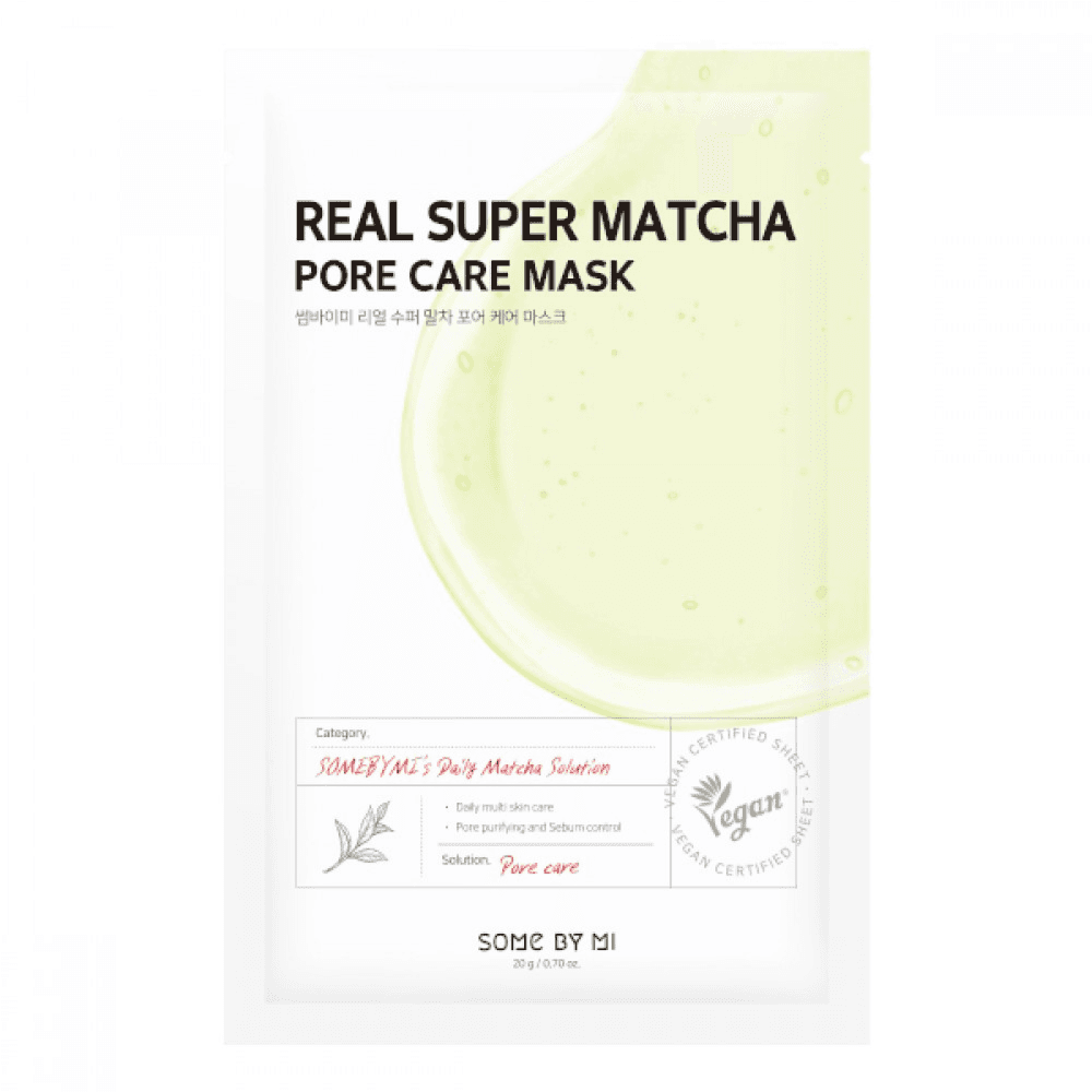 Some By Mi Real Super Matcha Pore Care Mask