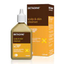 Betadine Scalp & Skin Cleanser 125ml