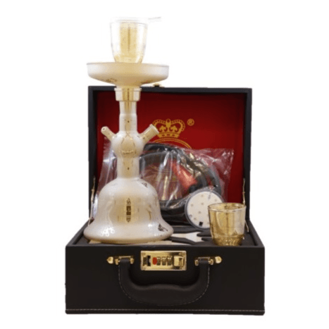 Al Fakher Shisha Set With Light A2-6 Beige