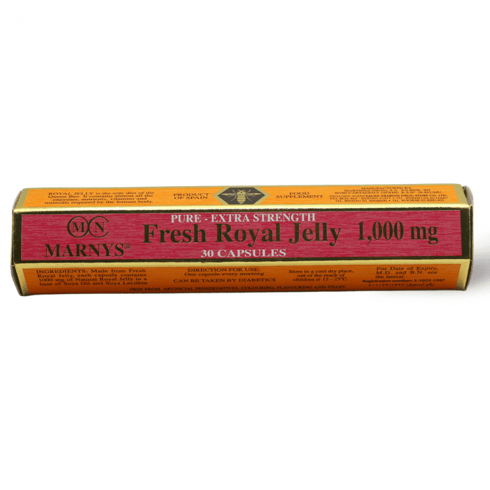 MARNYS ROYAL JELLY SOFT GELATIN 1000MG 30S