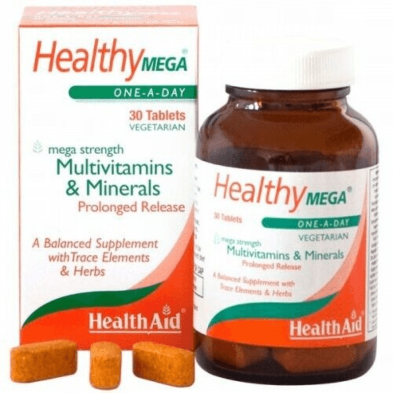 Health Aid Healthy Mega Tablets 30's 