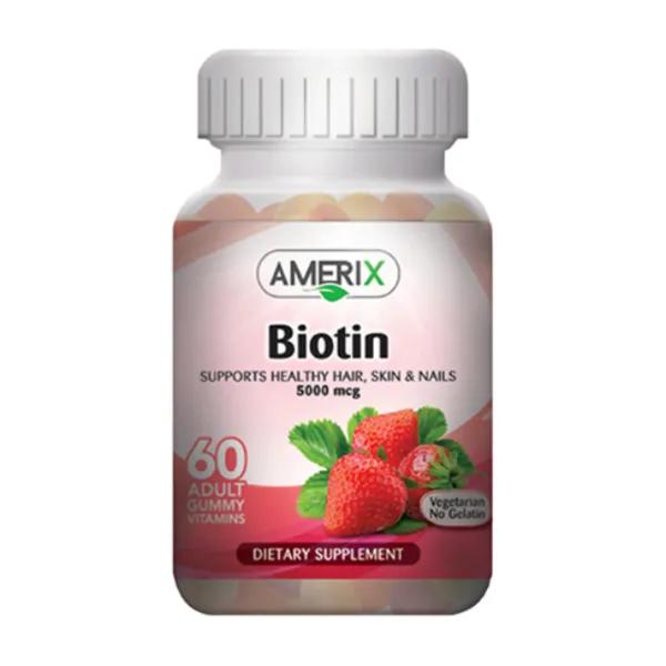 Amerix Biotin Gummies 60'S