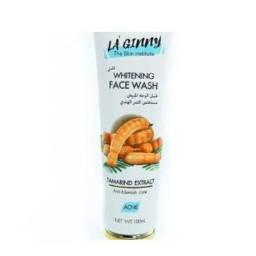 La' Ginny Whitening Face Wash Temarind 100ml