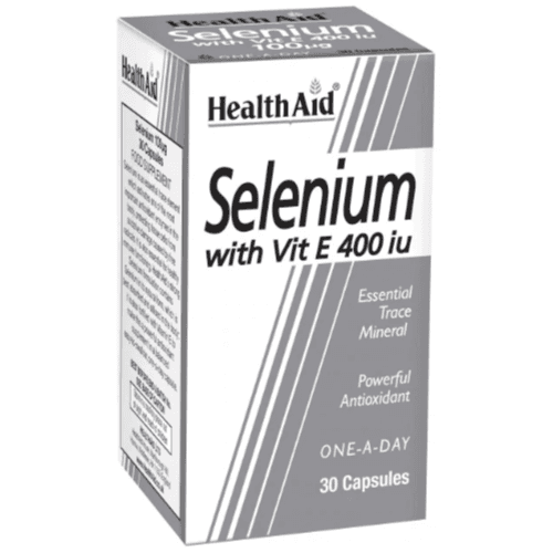 Health Aid Selenium Plus Vitamin E 400 30'S