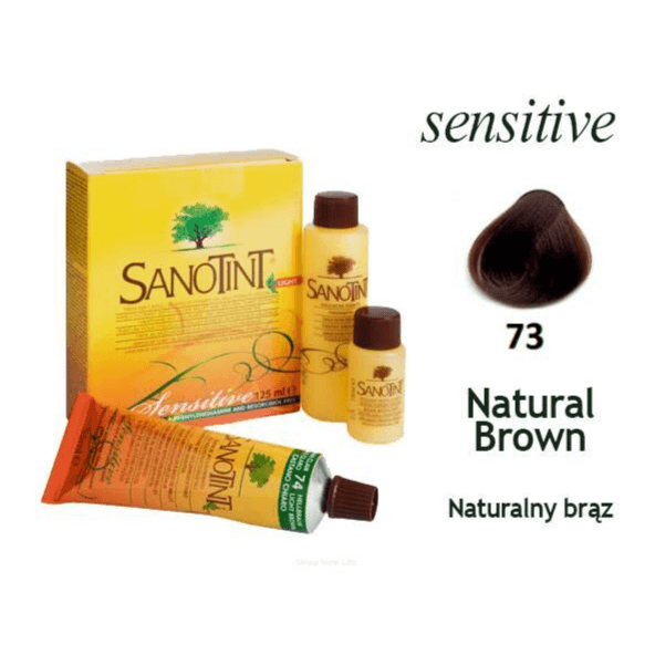 Sanotint Sensitive Natural Brown No 73