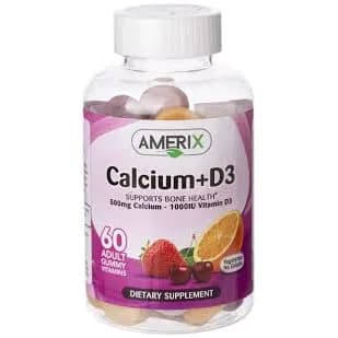 Amerix Calcium + D3 Adult Gummy 60 Pieces