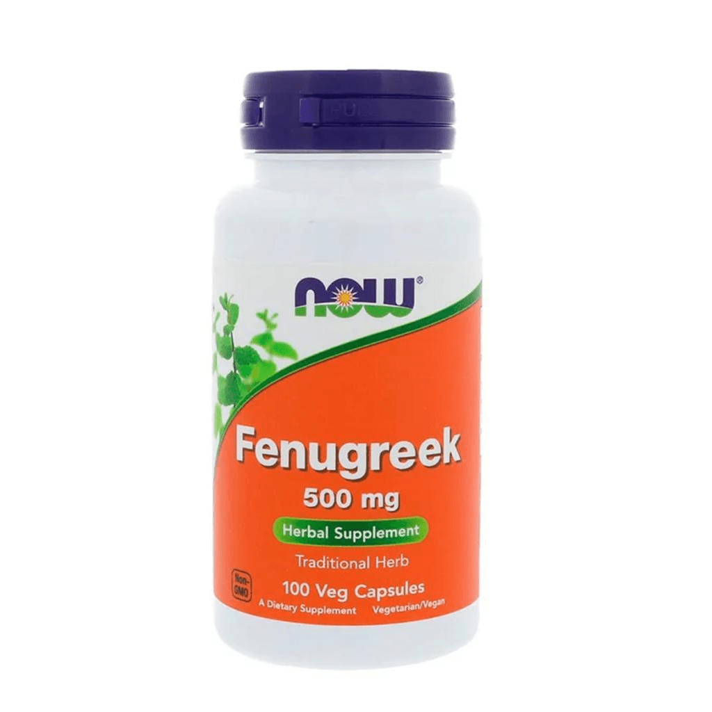 Now Fenugreek 500mg Cap 100's