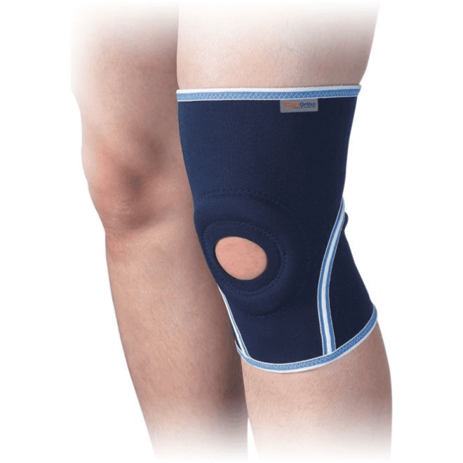 SuperOrtho C7-006 Athletic Open Patella Knee Support Size Medium