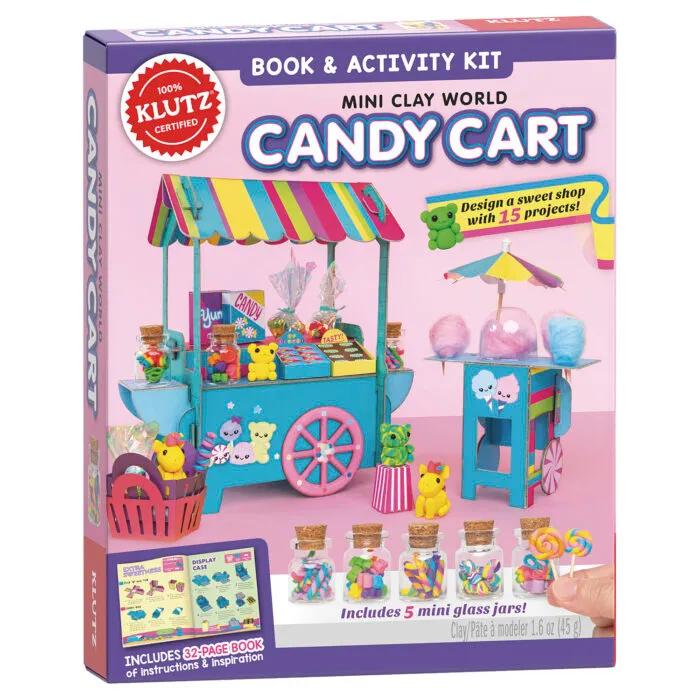 775426 Mini Clay World: Candy Cart (Klutz) (Paperback, Contains 1 Paperback / Softback And 1 Other Merchandise) By Editors Of Klutz