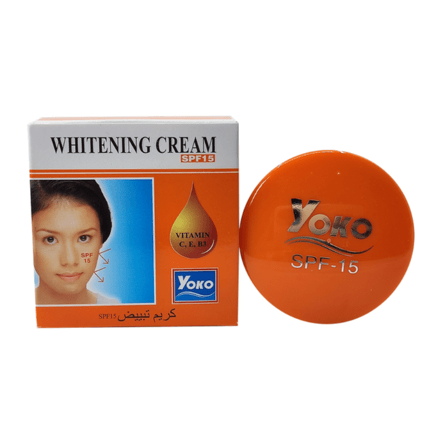 Yoko Whitening Cream Spf15 Vitamin C,e,b3 4g