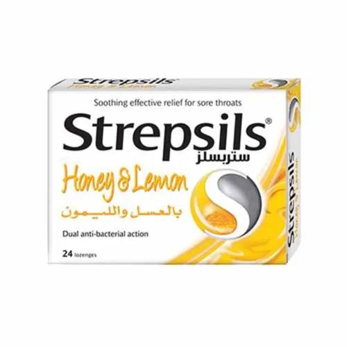 Strepsils Honey & Lemon 24 Lozenges