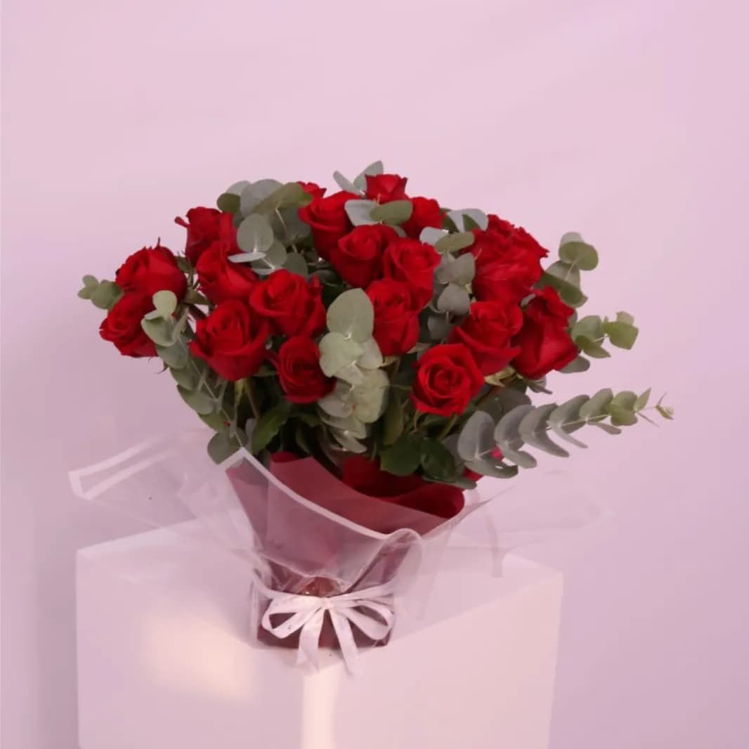 A Bouquet Of Red Roses For The Soul Of Love