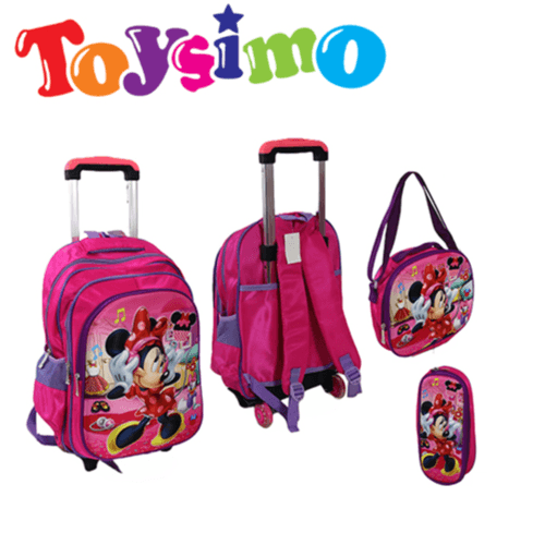 Minnie School Trolley Bag