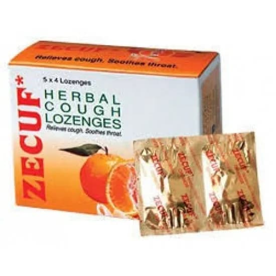 Zecuf Orange Lozenges 24