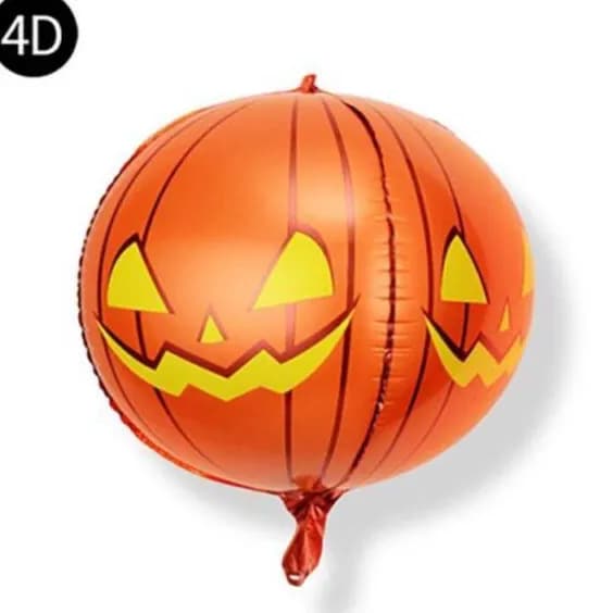 4D Pumpkin Helium Balloon