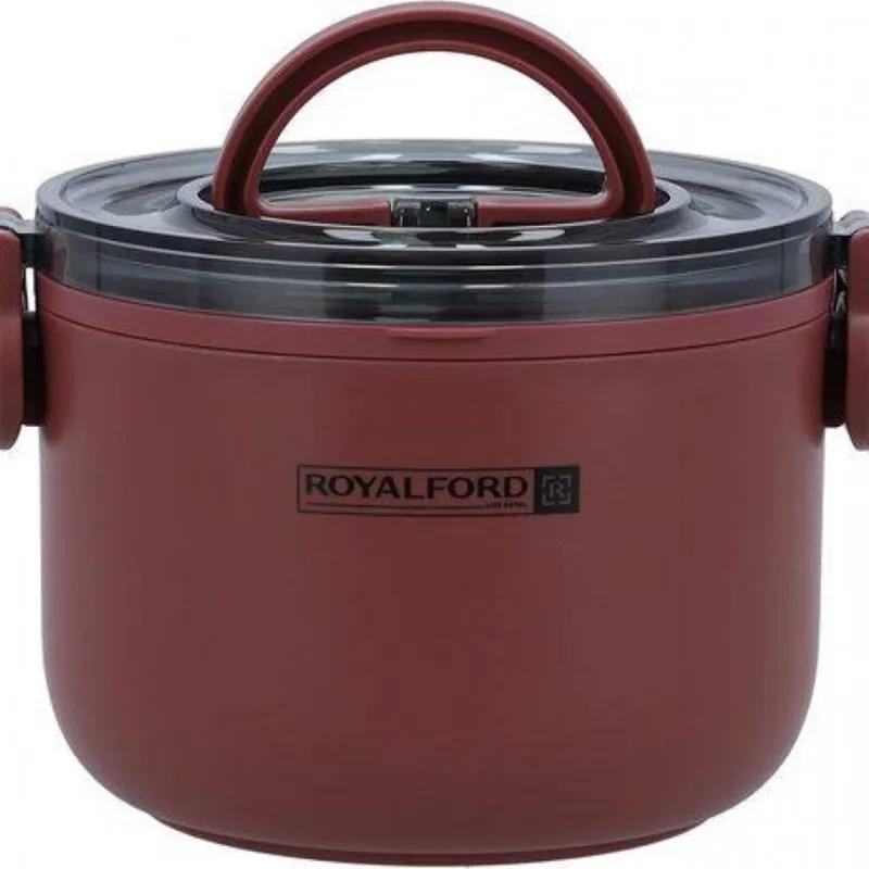 Royalford S/s Round Lunch Box 800ml Rf11104