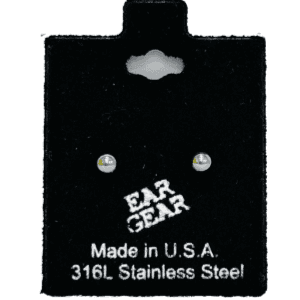 Ear Gear Earrings 316L Stainless Steel Model 523