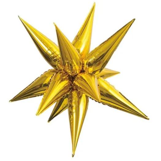 Star Bust Gold Foil Balloon ''18