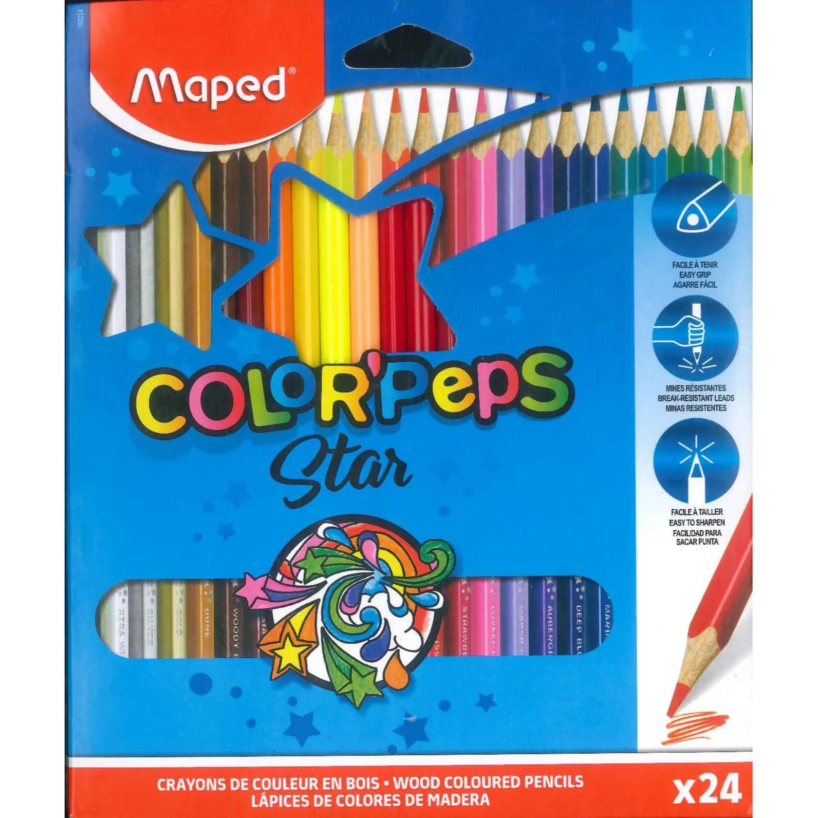 Maped Color Pencil 1X24