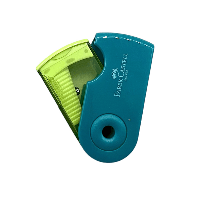 Faber Castell Single Hole Sharpener Green Colour - 8821