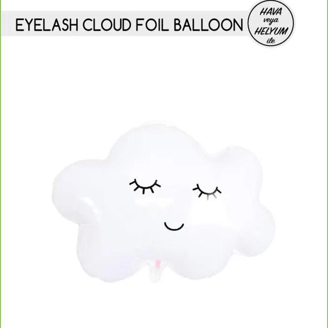 30" Eyelash Cloud Foil