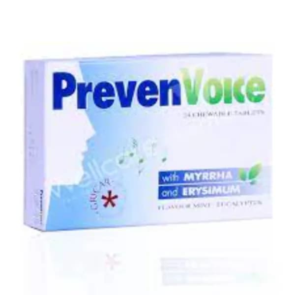 Preven Voice Chewable Tablets 24's