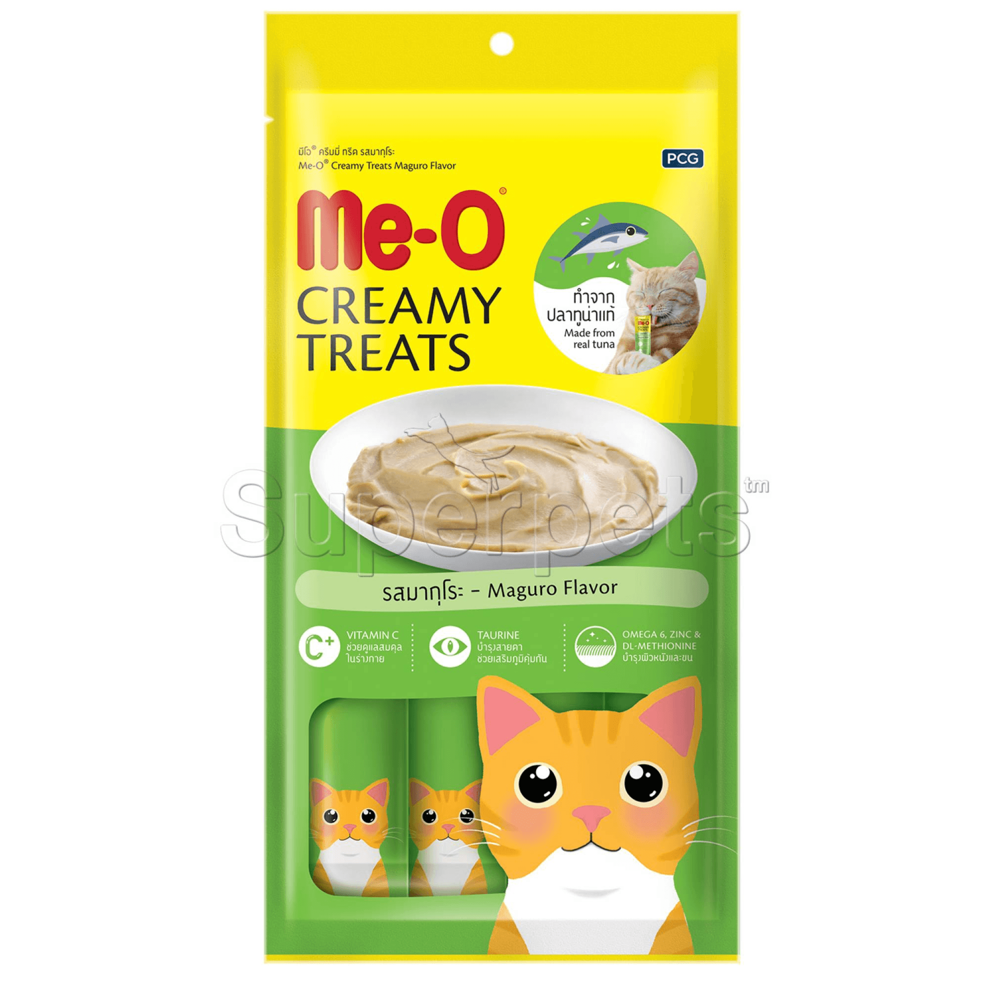 Me-O Tuna Maguro Flavor 15G 4Pcs