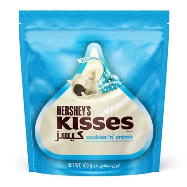 Hershey's Kisses Cookies `n` Creme 100g